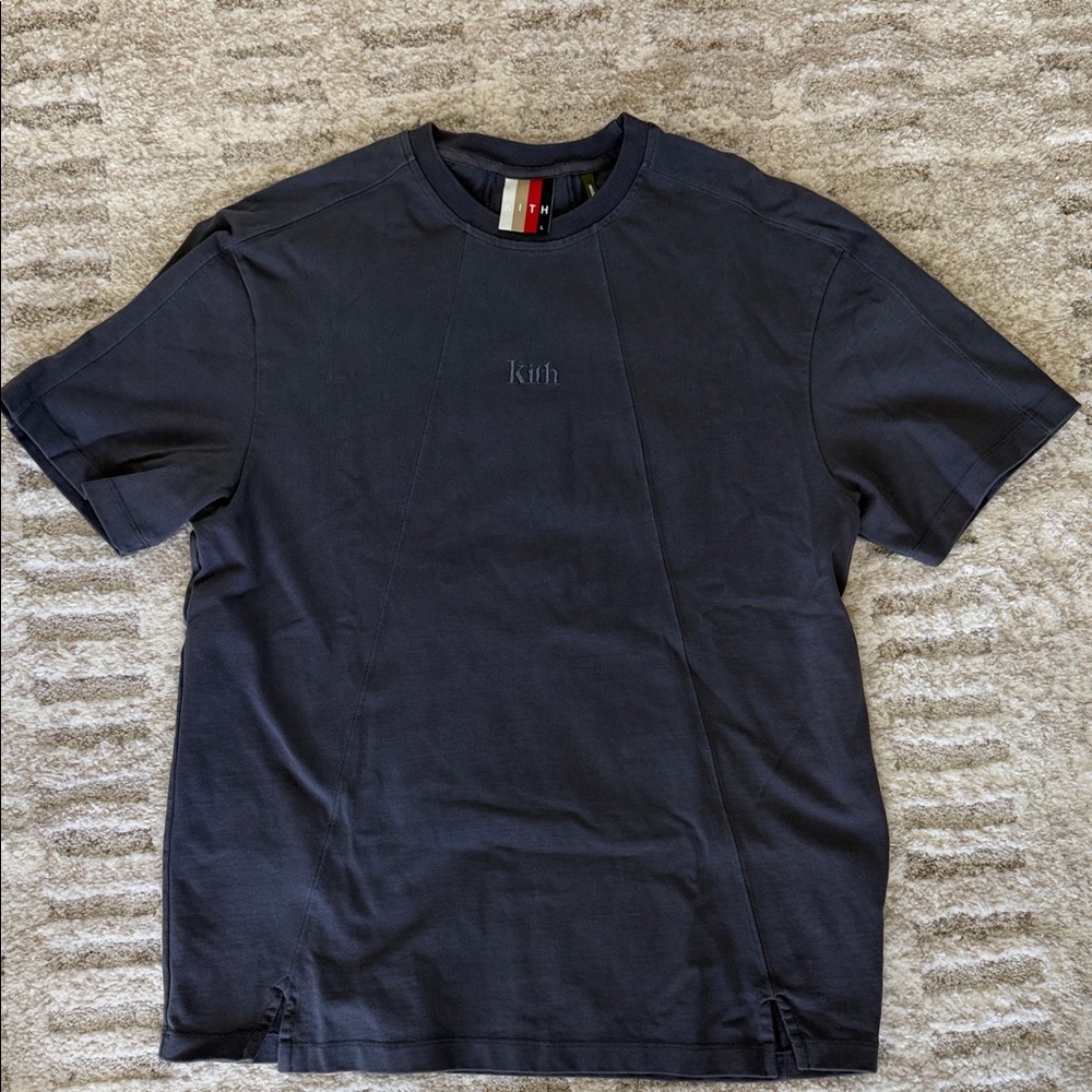 Kith Short Sleeve Crewneck Tee in Navy